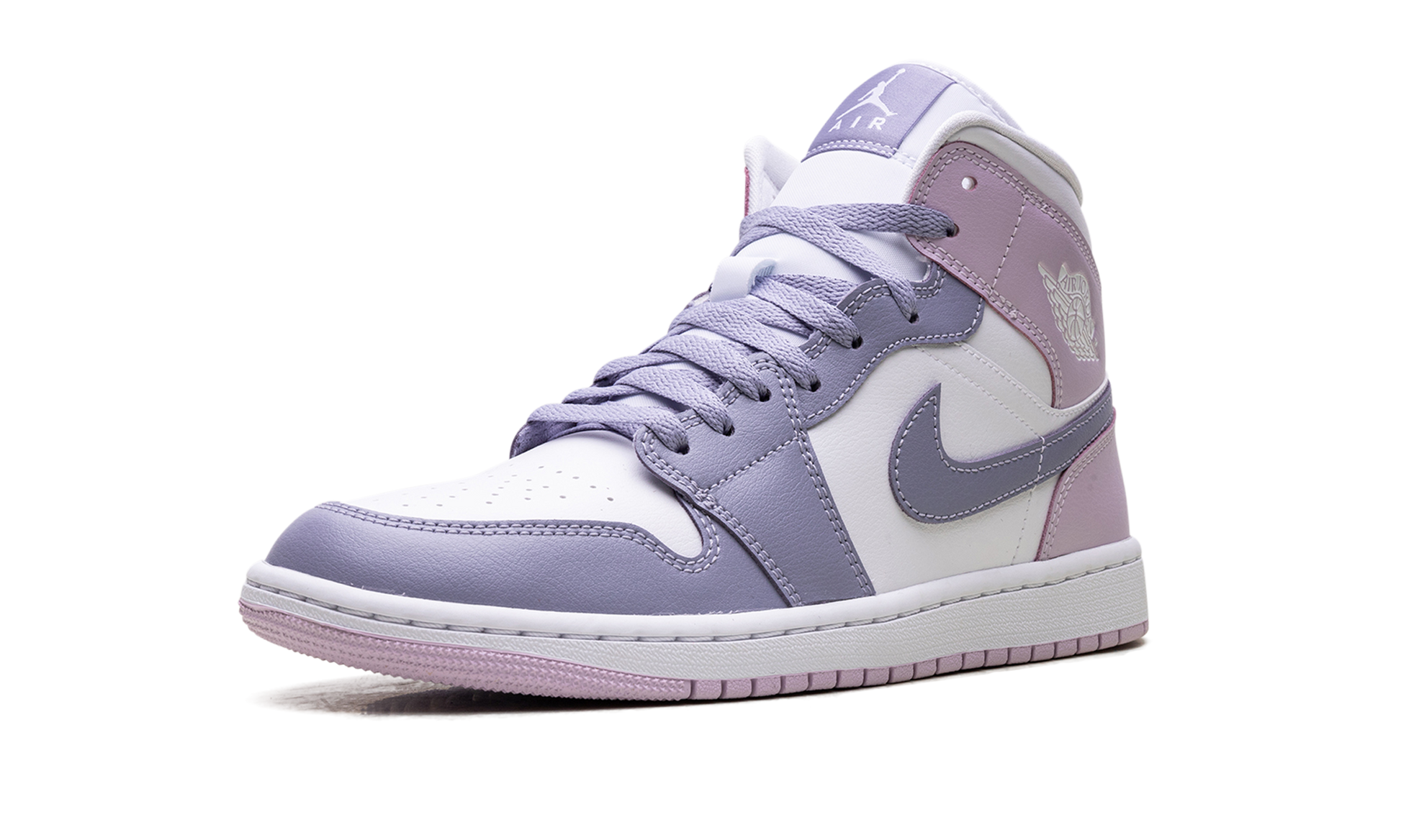 Jordan 1 Mid Indigo Haze Doll White (Women's)