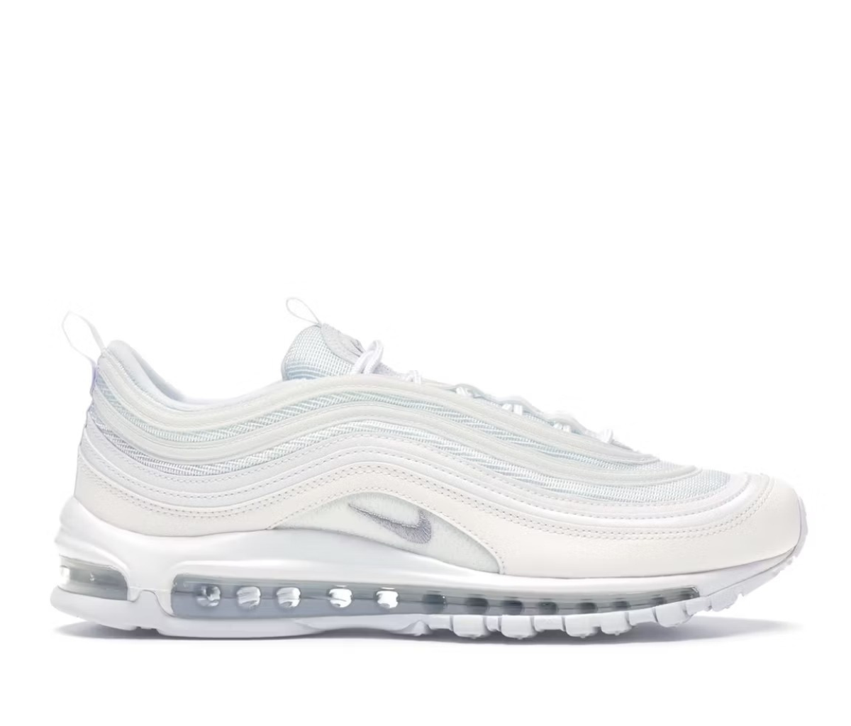 Nike Air Max 97 Triple White Wolf Grey 