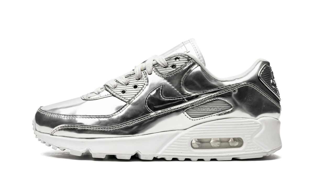 Nike Air Max 90 Metallic Silver (2020) (Women's)