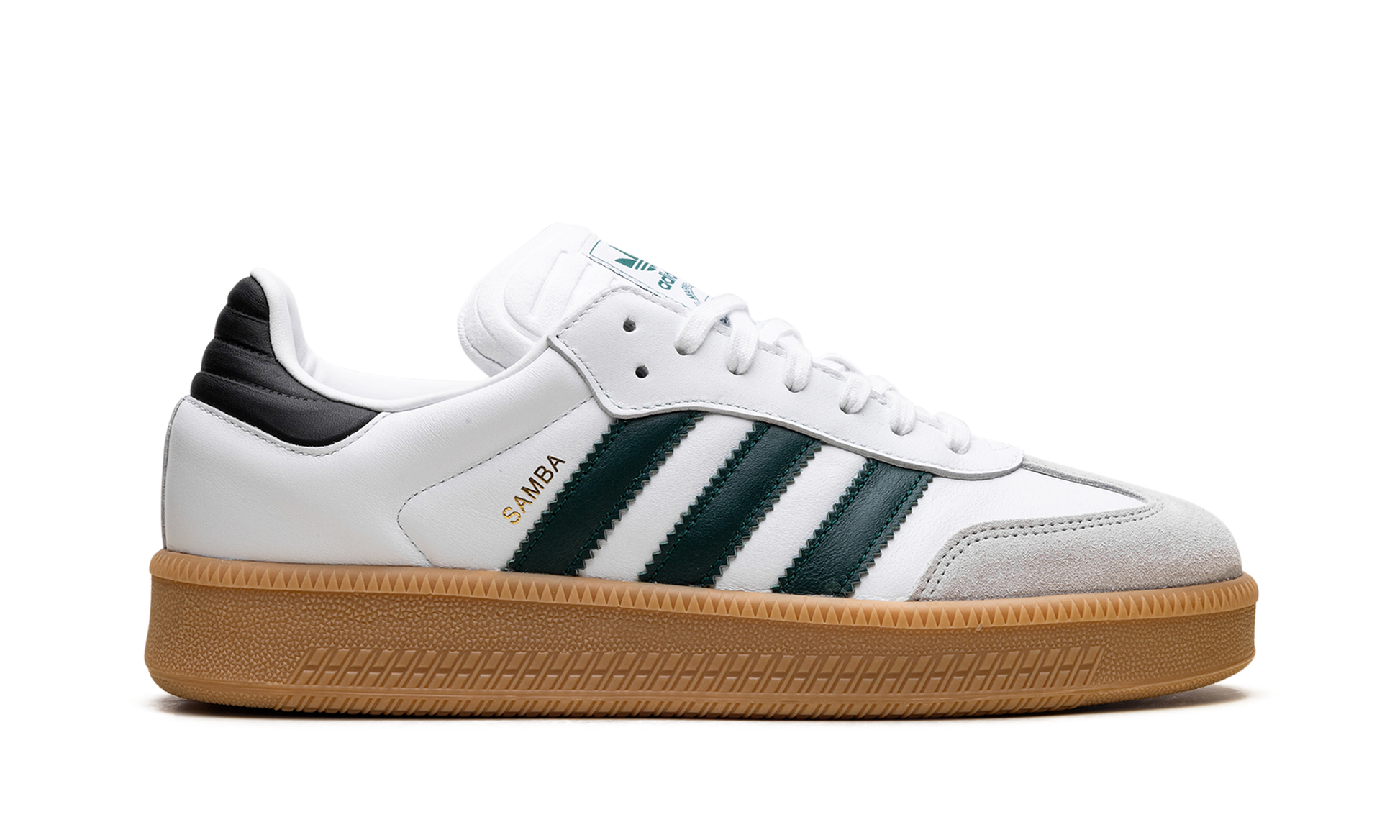 adidas Samba XLG Cloud White Collegiate Green