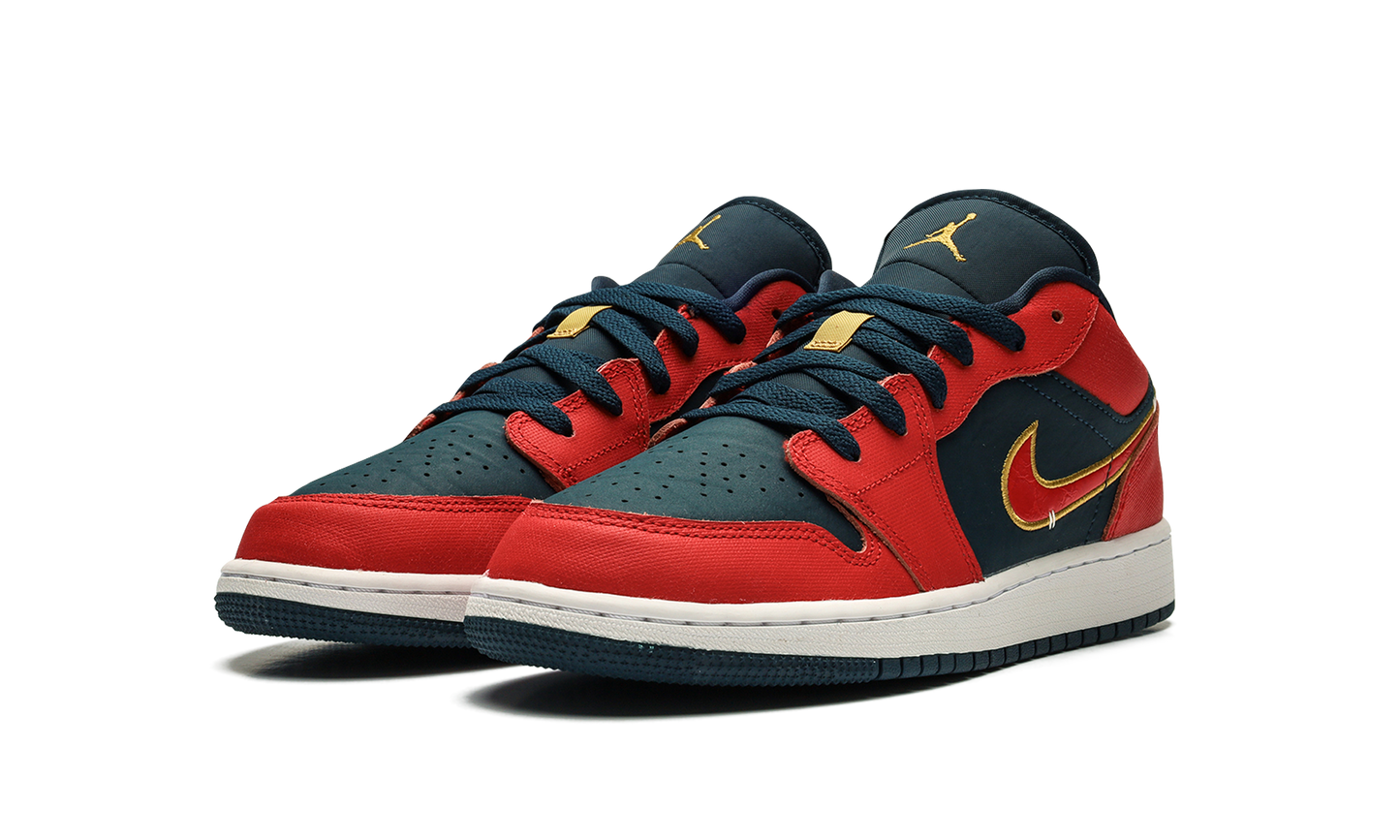 Jordan 1 Low Armory Navy Sport Red (GS)
