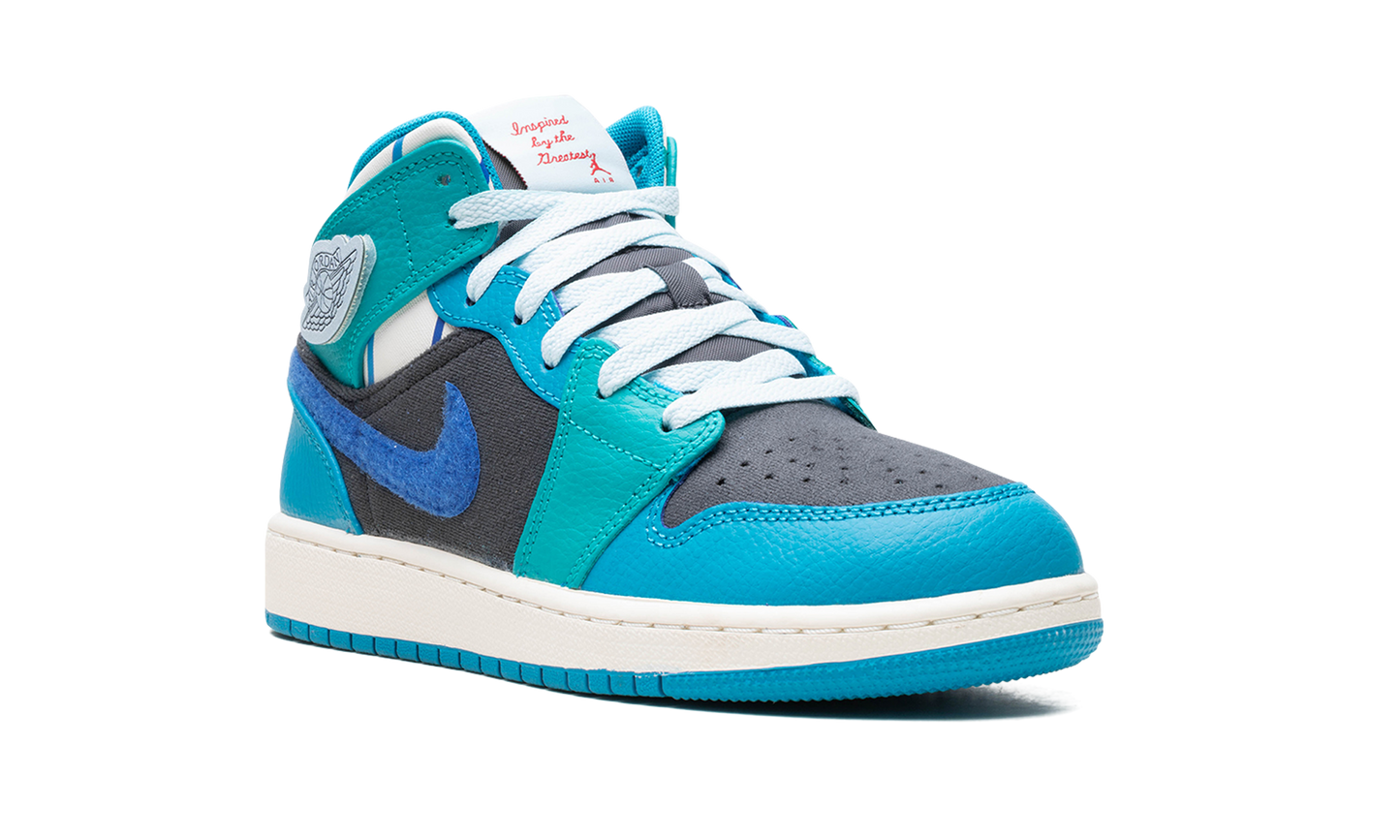 Jordan 1 Mid Inspired by the Greatest Aquatone (GS)