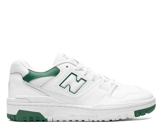 New Balance 550 White Classic Green 