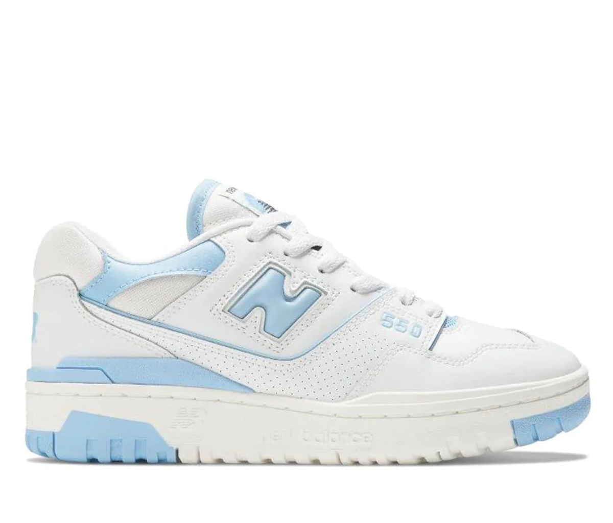 New Balance 550 UNC White Dusk Blue (Women's)