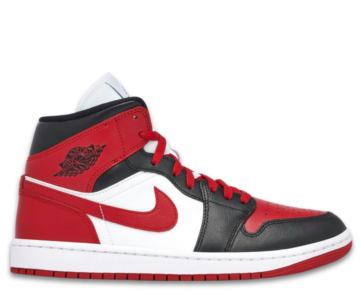 Jordan 1 Mid Alternate Bred Toe (Women's)