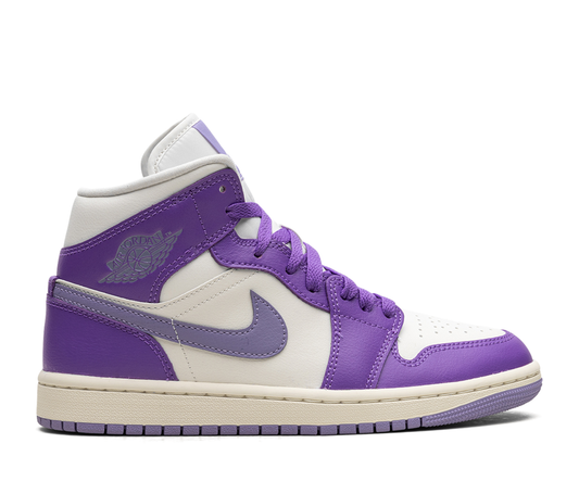 Jordan 1 Mid Action Grape (Women's) 