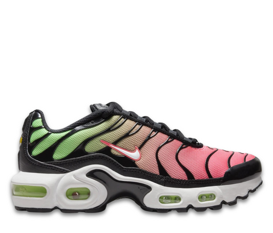 Nike Air Max Plus Black Green Strike Flash Crimson White (GS)