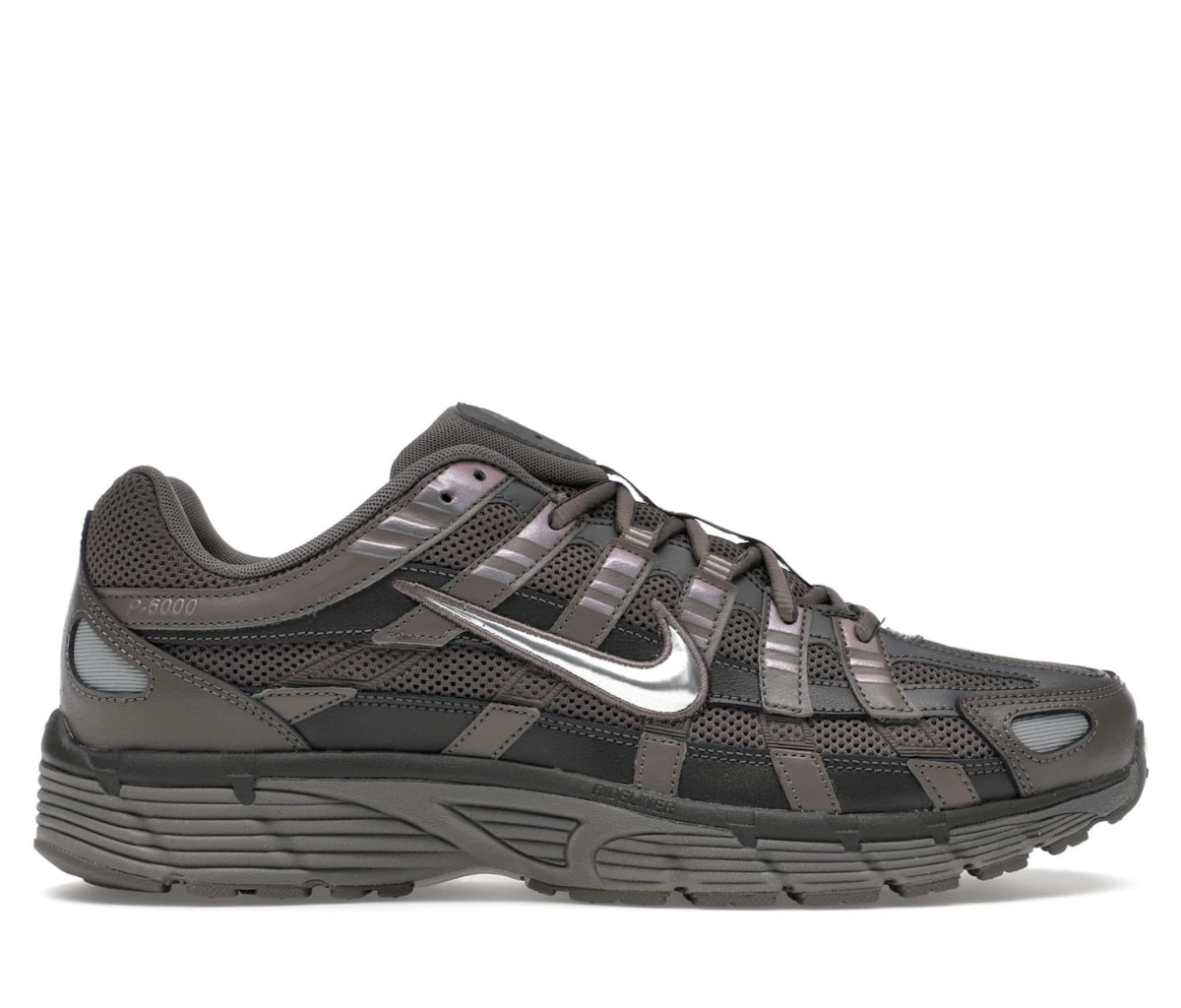 Nike P-6000 Cave Stone Medium Ash Flat Pewter Metallic Silver