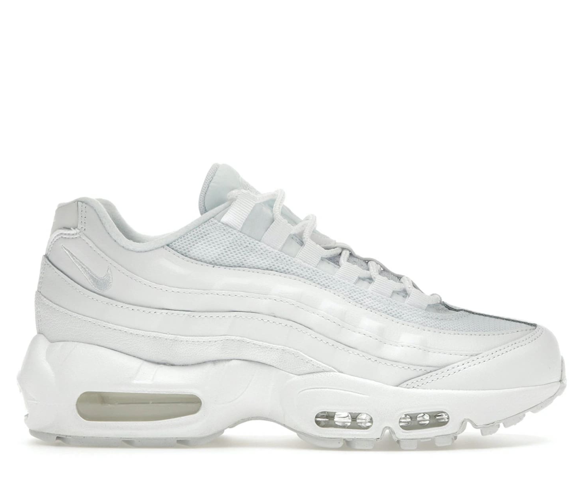 Nike Air Max 95 Recraft Triple White (GS)