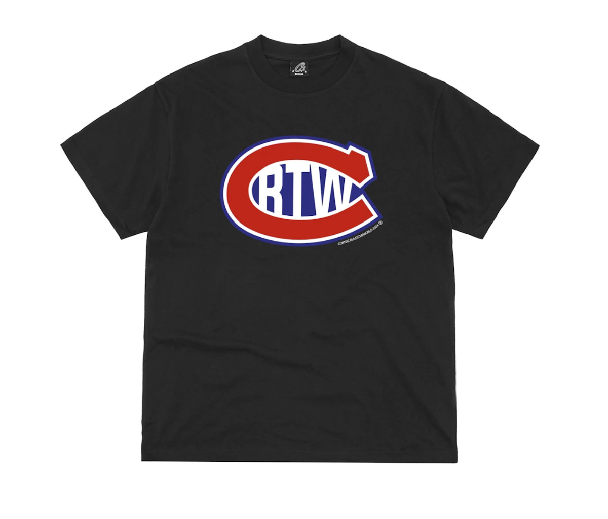 Corteiz C In RTW Tee Black