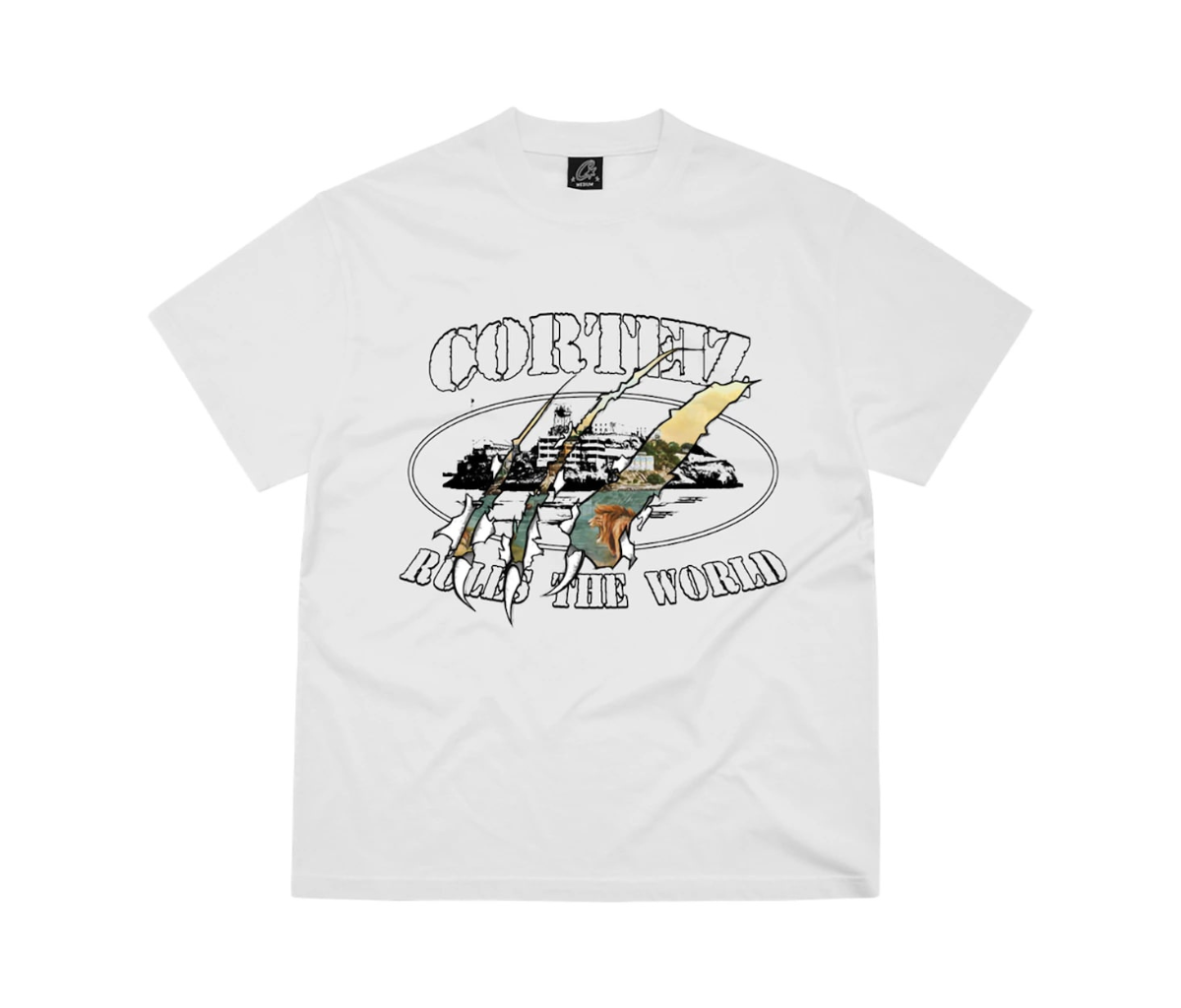 Corteiz Narnia Rip Tee White