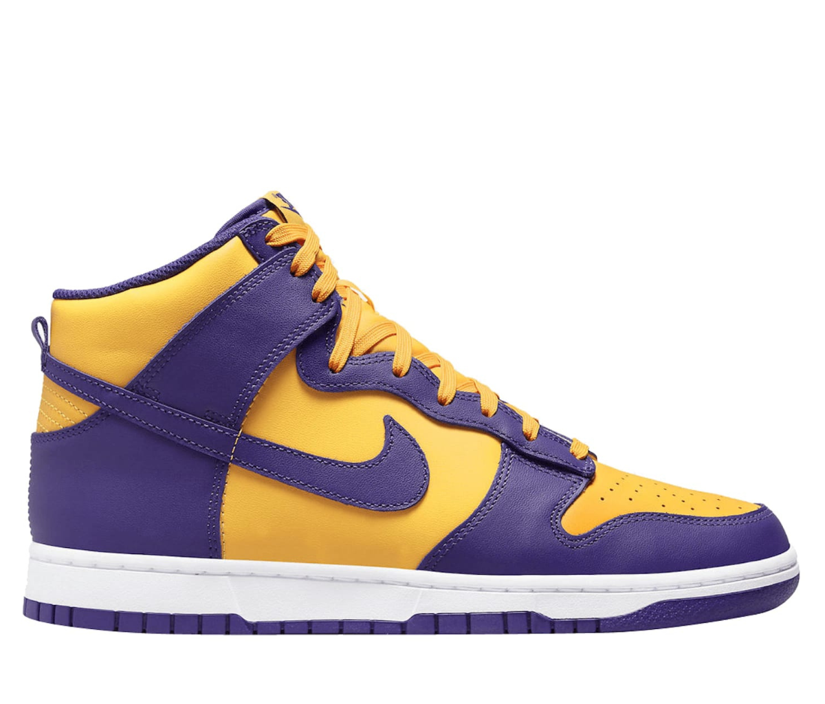 Nike Dunk High Lakers