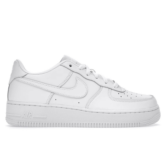 Nike Air Force 1 Low LE Triple White (GS)