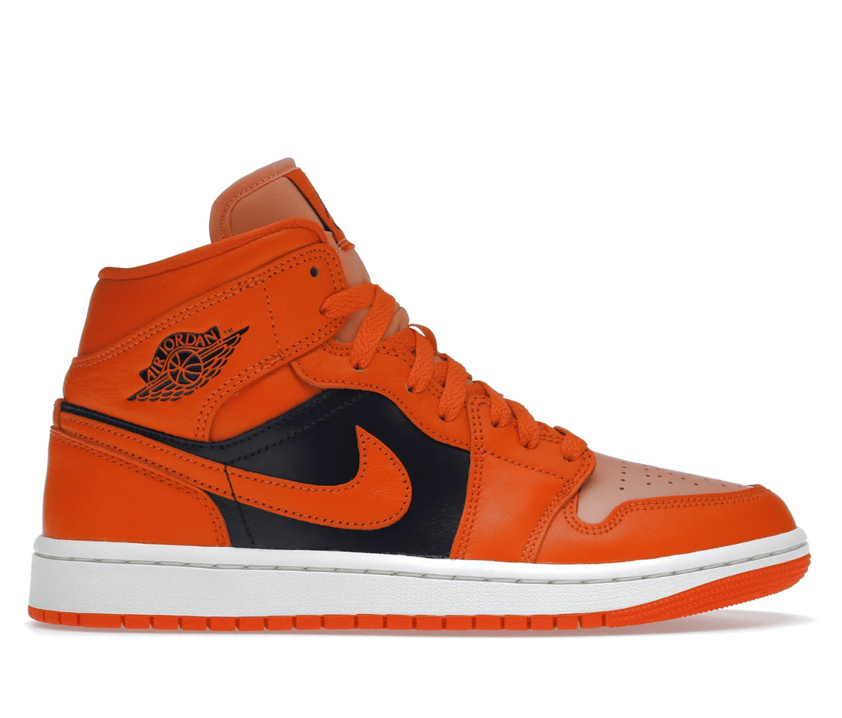 Jordan 1 Mid SE Rush Orange Crimson Bliss