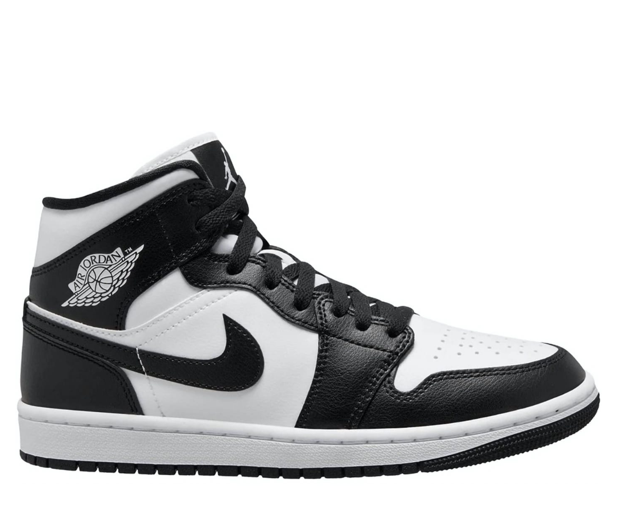 Jordan 1 Mid Panda (Women's) 