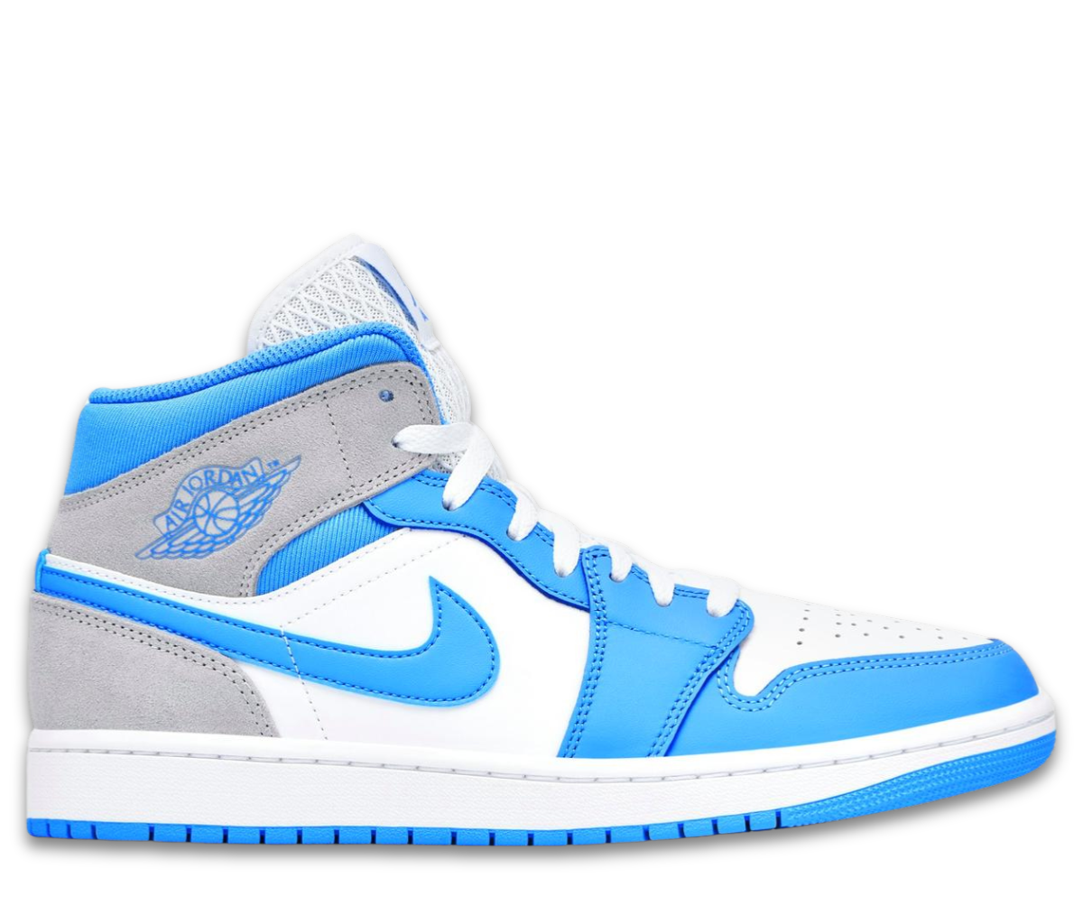 Jordan 1 Mid University Blue Grey