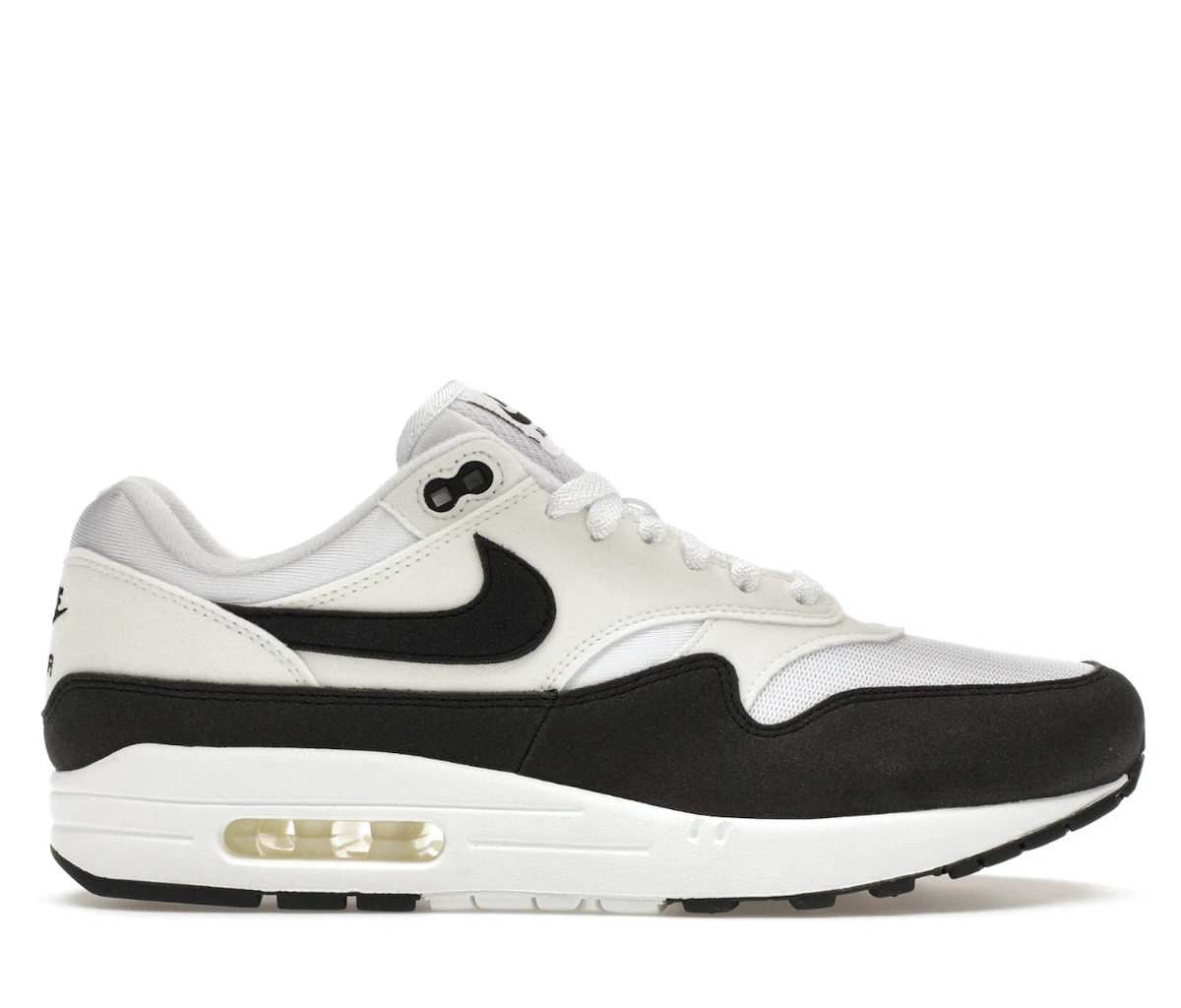 Nike Air Max 1 White Black Neutral Gray (Women's) 