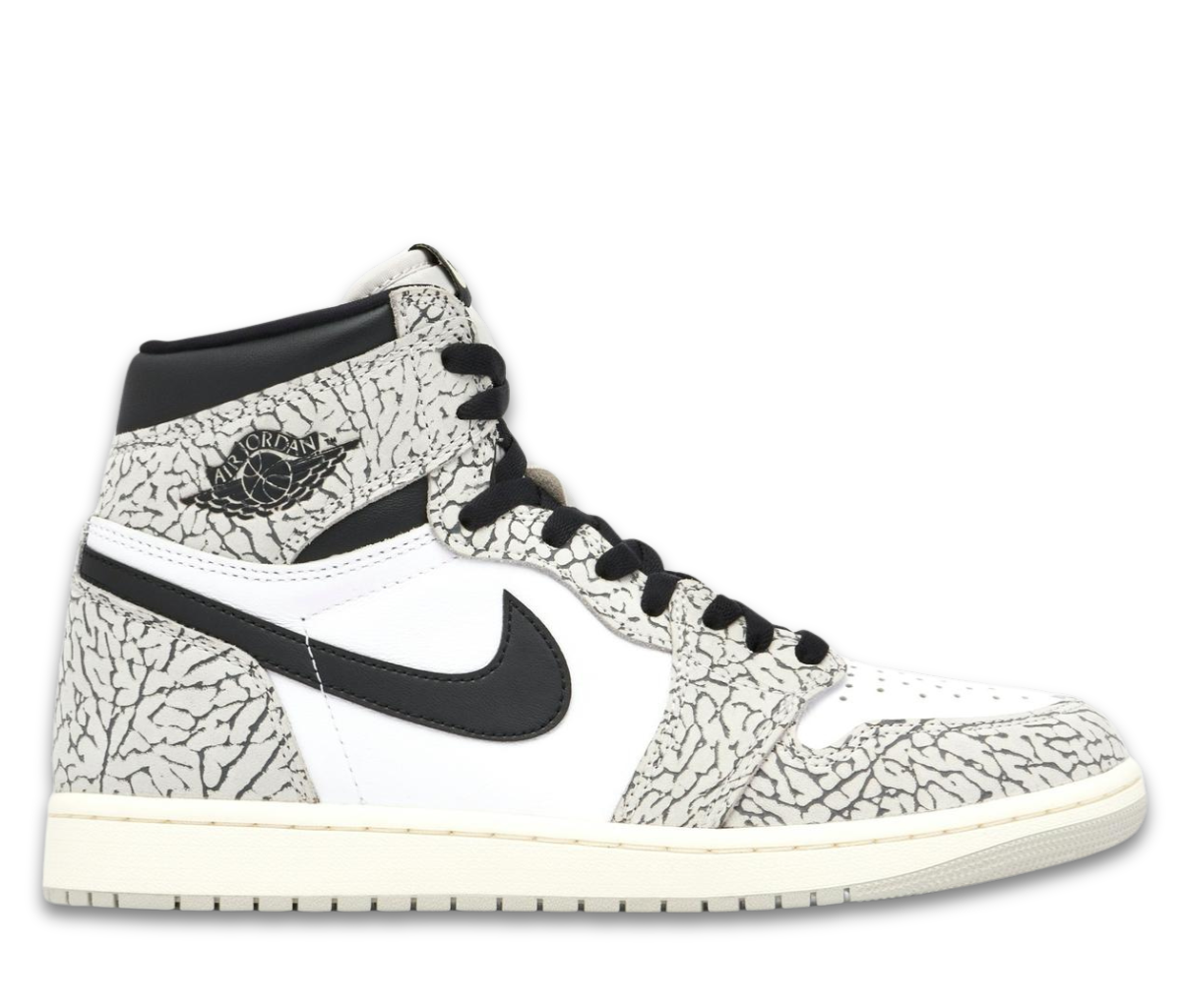 Jordan 1 Retro High OG White Cement