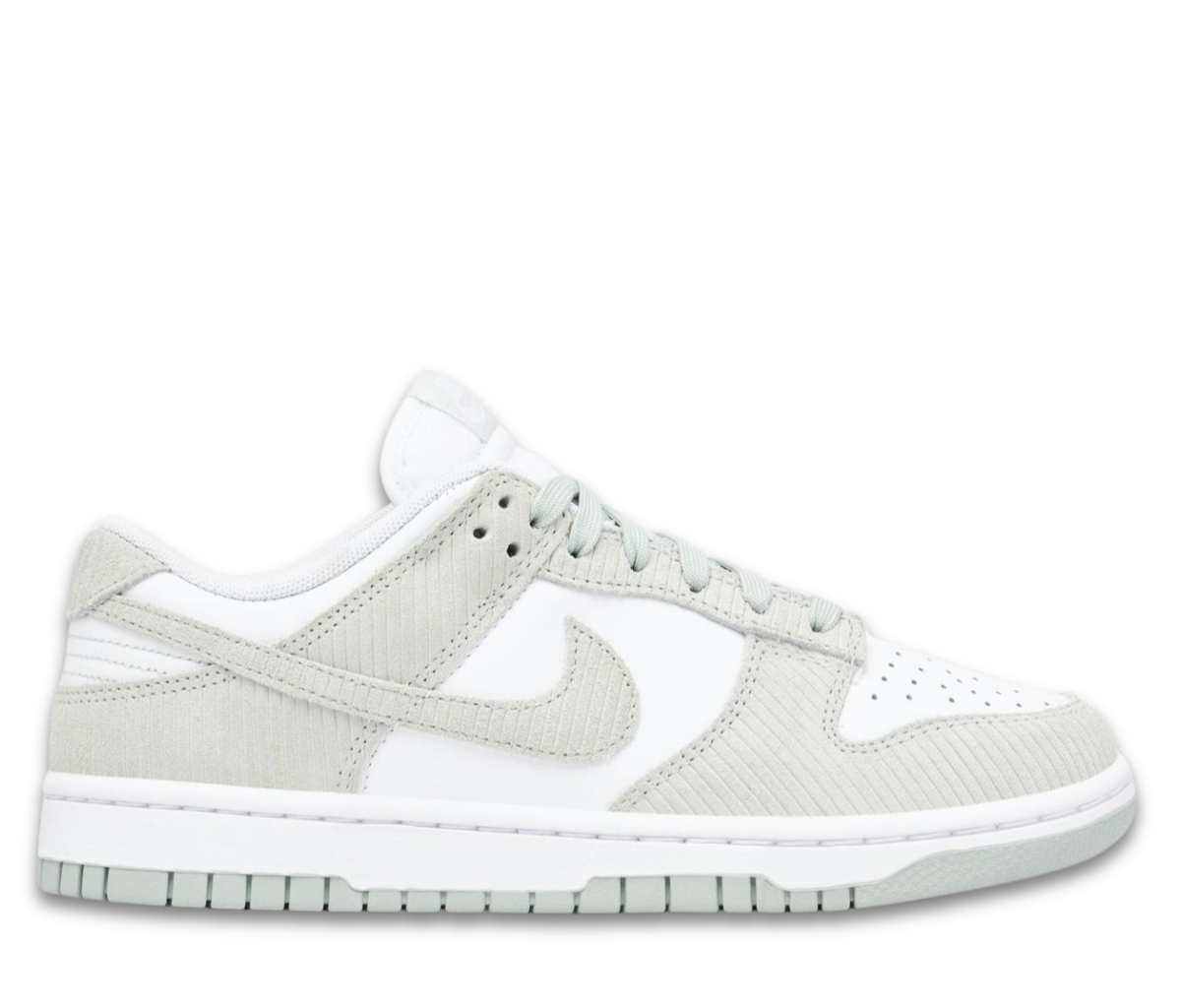 Nike Dunk Low Light Silver Corduroy (Women's)