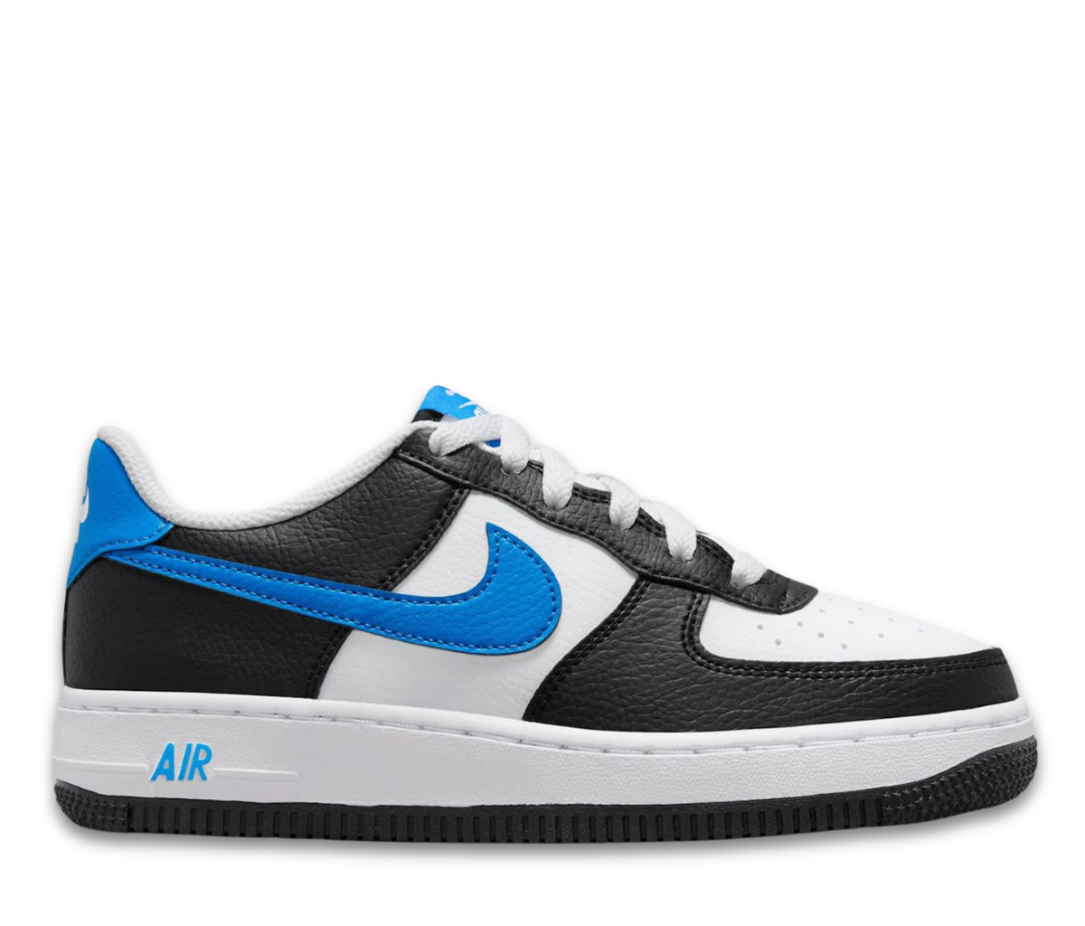 Nike Air Force 1 Low White Black Light Photo Blue (GS)