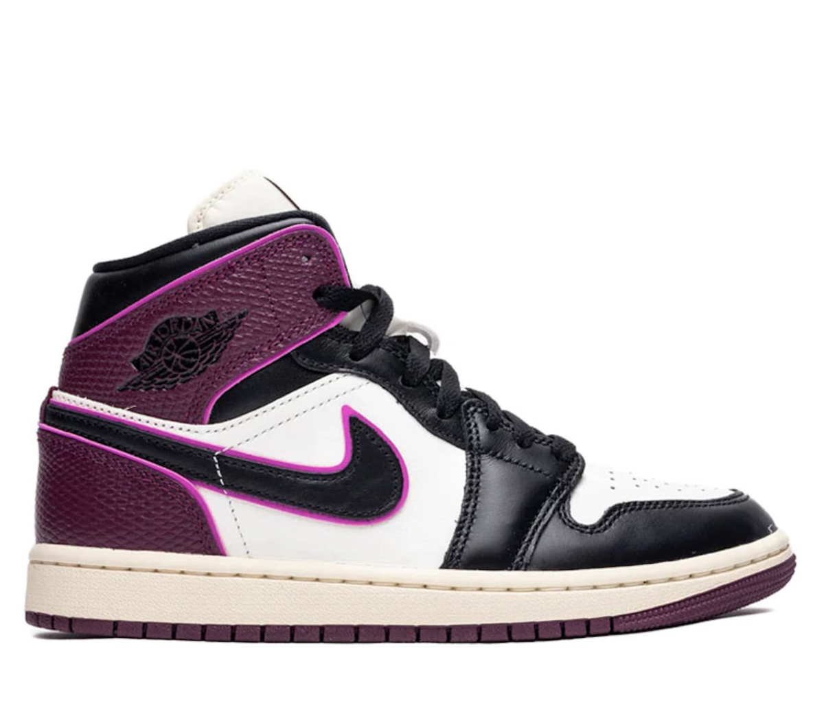 Jordan 1 Mid SE Bordeaux (Women's) 