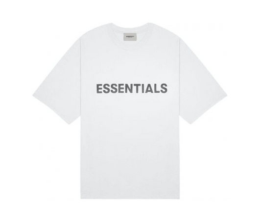 Fear of God Essentials Boxy T-Shirt Applique Logo White