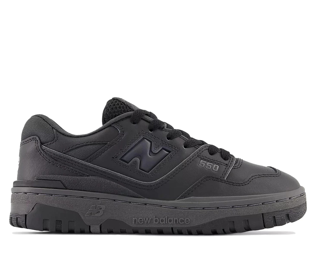 New Balance 550 Triple Black (GS) 