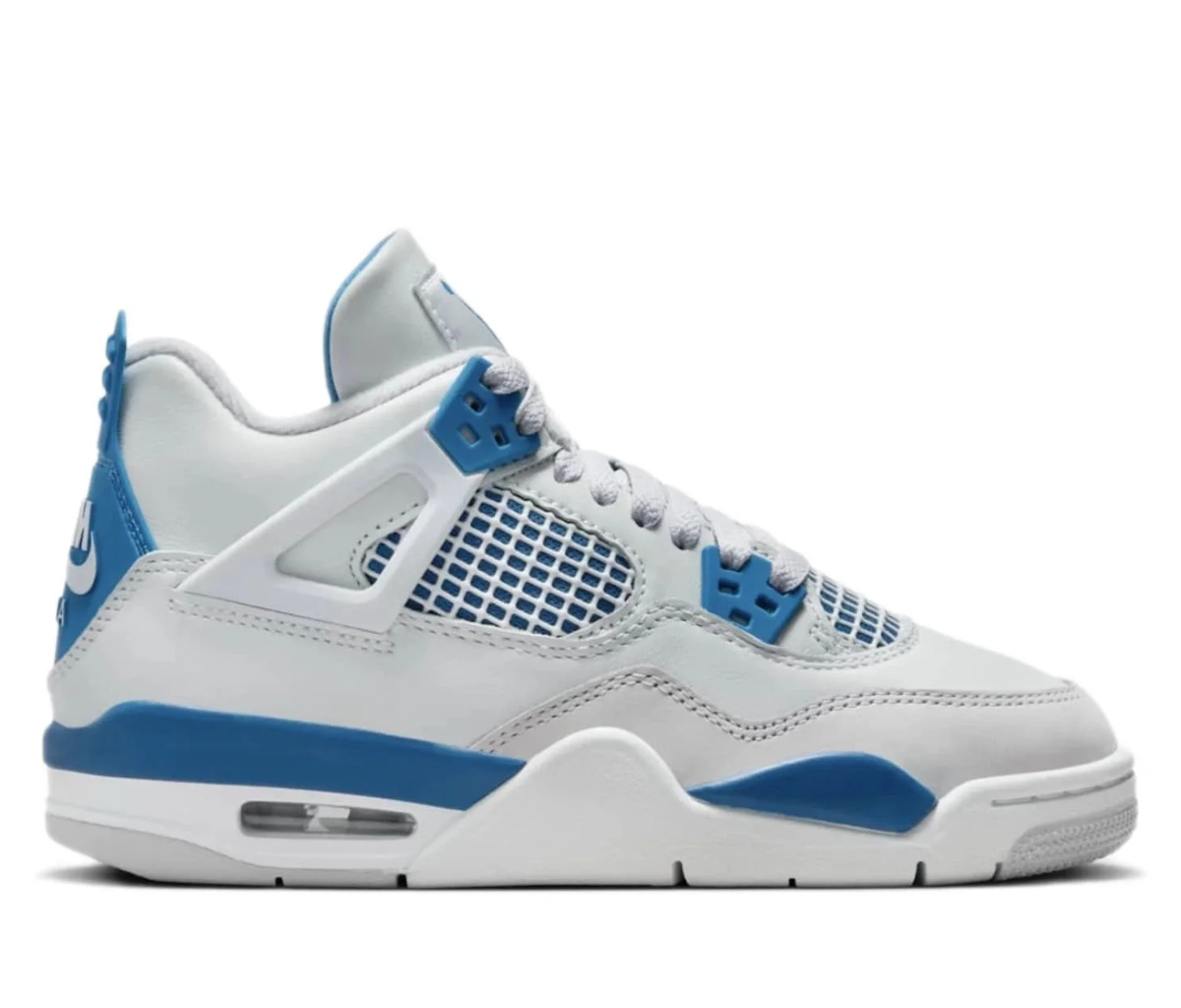 Jordan 4 Retro Military Blue (2024) (GS)