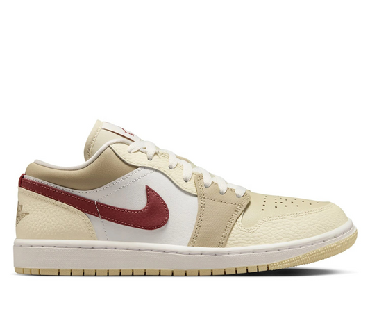 Jordan 1 Low SE Desert Khaki Red Sepia (Women's) 