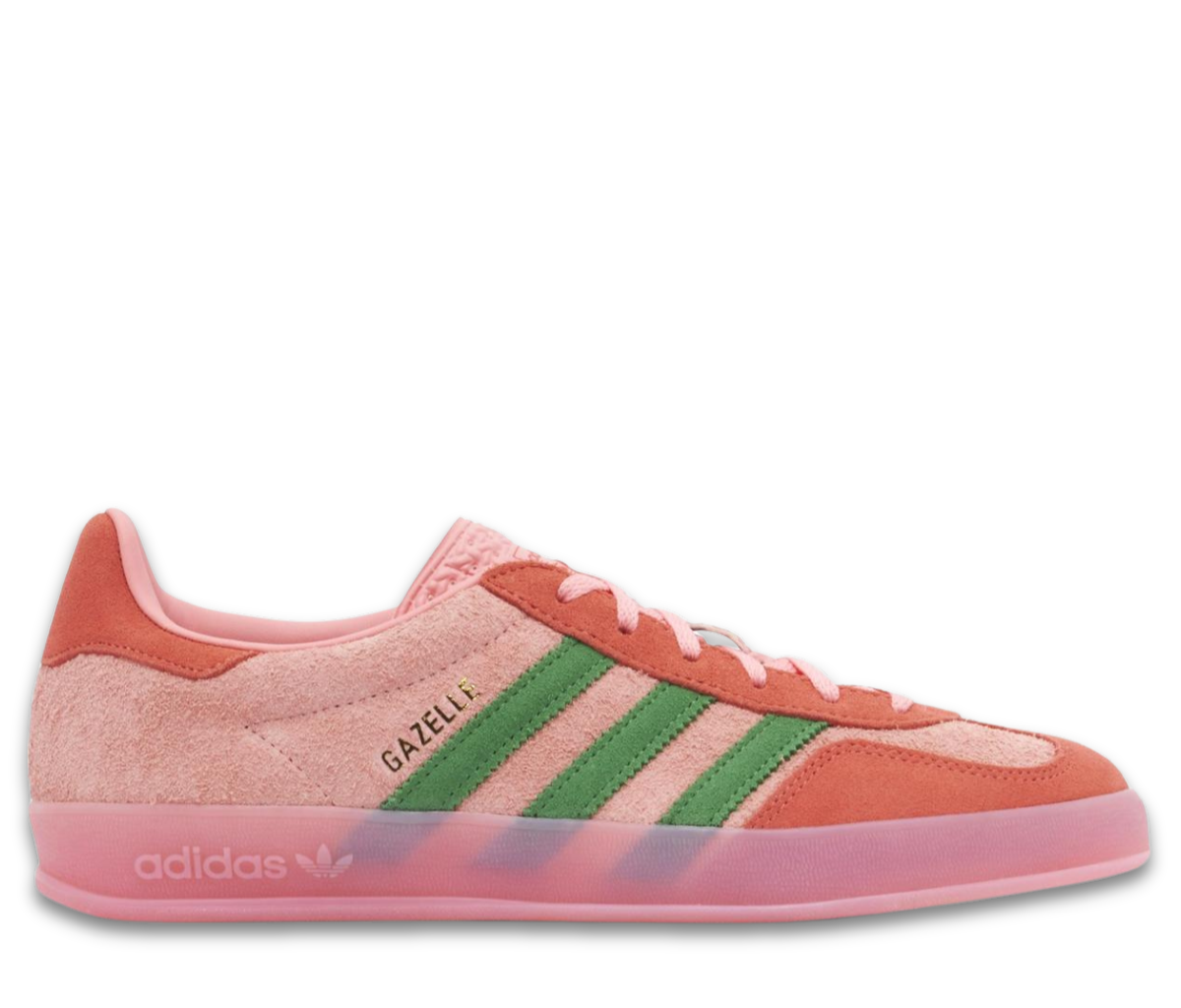 adidas Gazelle Indoor Semi Pink Spark Preloved Scarlet (Women's)