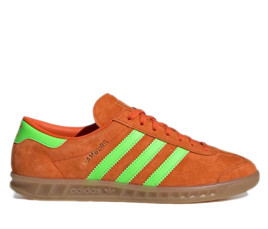 adidas Hamburg Orange Solar Green (Women's) 