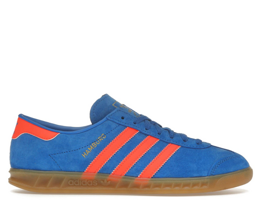 adidas Hamburg Blue Bird Solar Orange (Women's) 