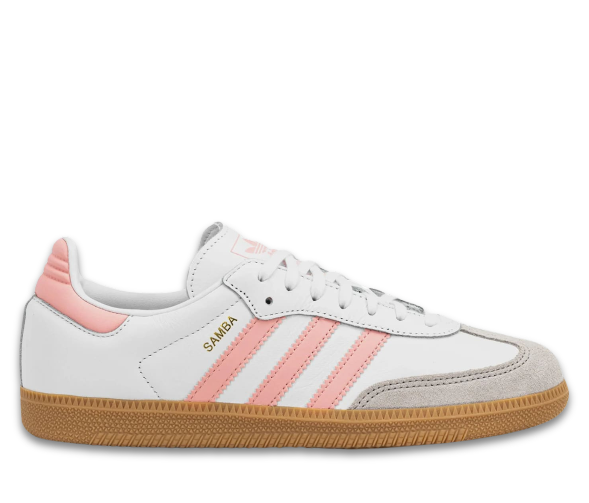 adidas Samba OG White Coral Pink (GS)