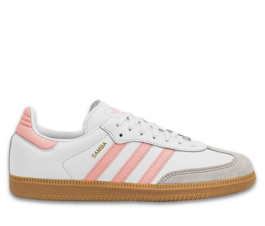 adidas Samba OG White Coral Pink (GS)