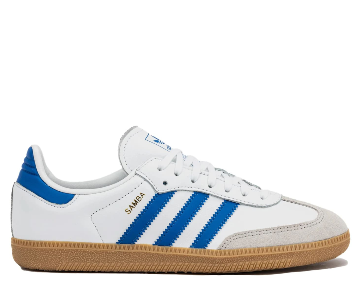 adidas Samba OG White Blue (GS)