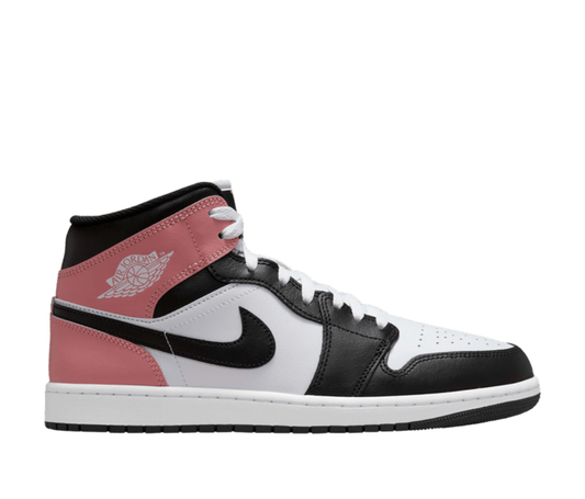 Jordan 1 Mid White Rust Pink Black