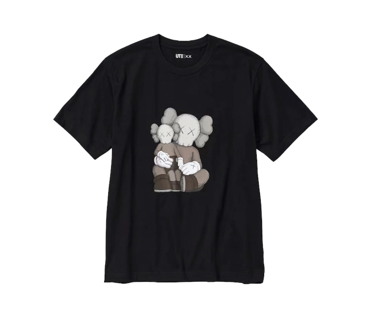 KAWS x Uniqlo UT Short Sleeve Graphic T-shirt (US Sizing) Black