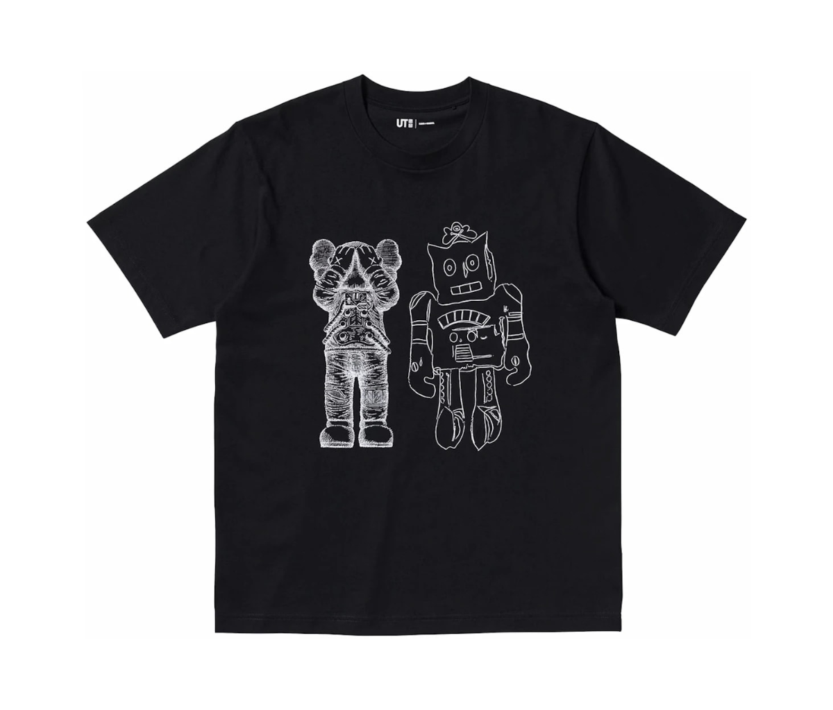 KAWS x Uniqlo Warhol UT Graphic 476351 T-shirt Black