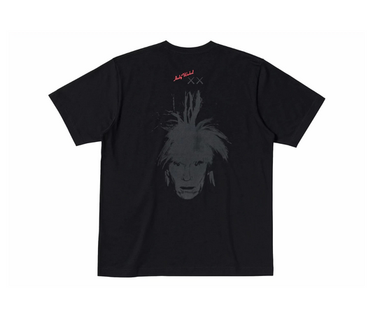 KAWS x Uniqlo Warhol UT Graphic 476352 T-shirt Black
