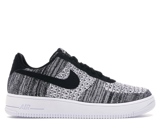 Nike Air Force 1 Flyknit 2 Black Pure Platinum 