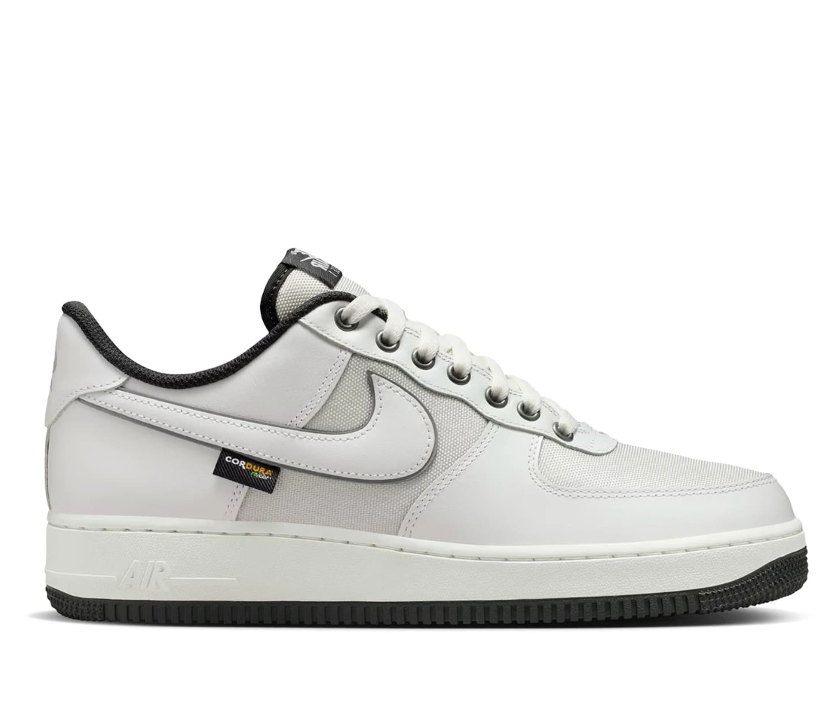 Nike Air Force 1 Low '07 LV8 Summit White Dark Smoke Grey Cordura