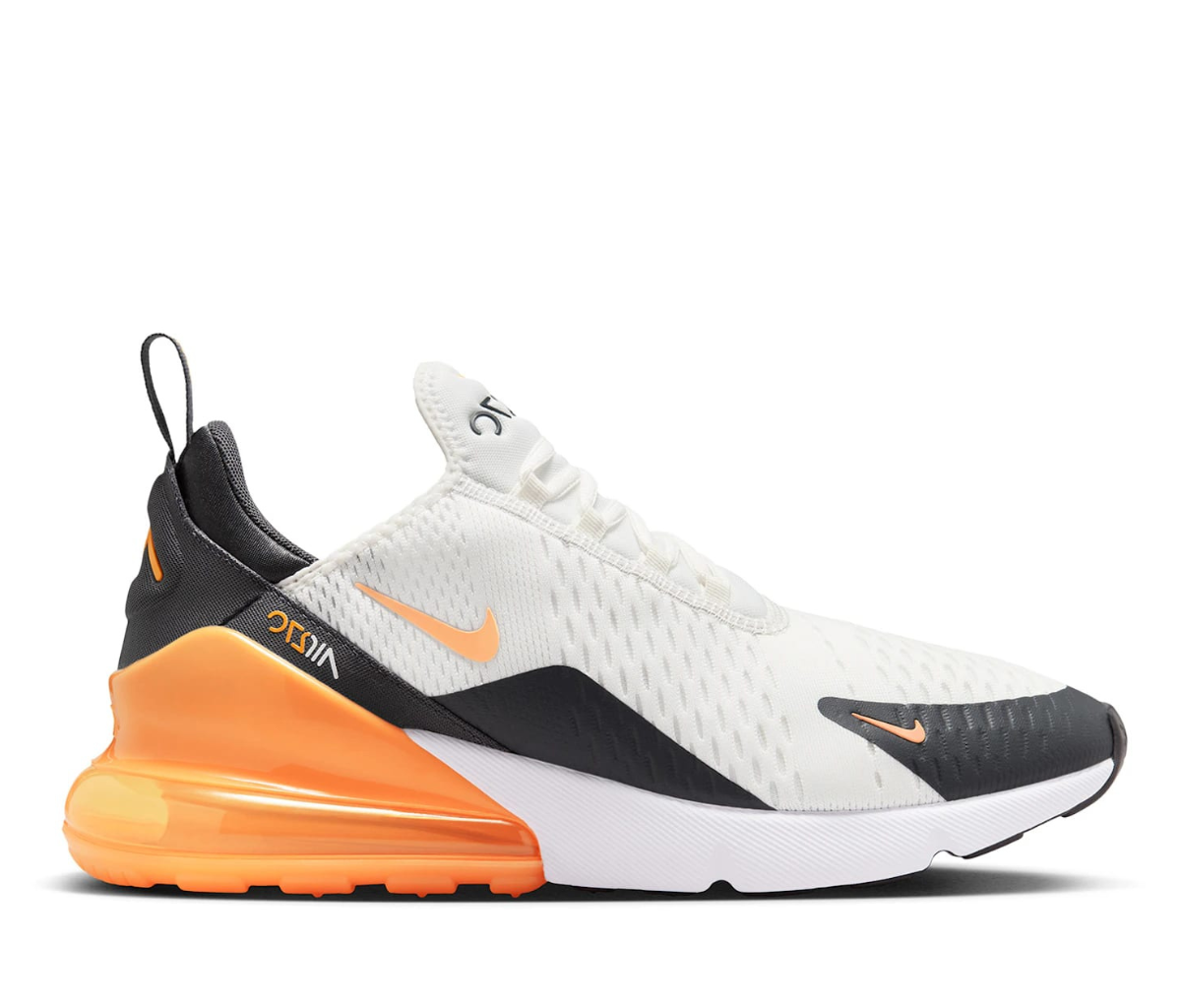 Nike Air Max 270 Summit Weiß Anthrazit Weiß Laser Orange 