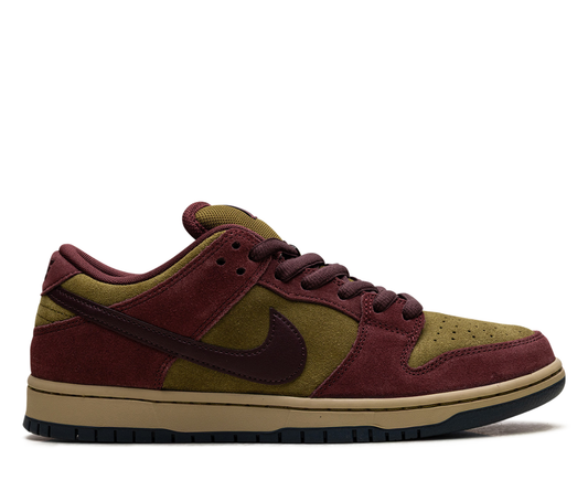 Nike SB Dunk Low Dark Team Red Olive Flak
