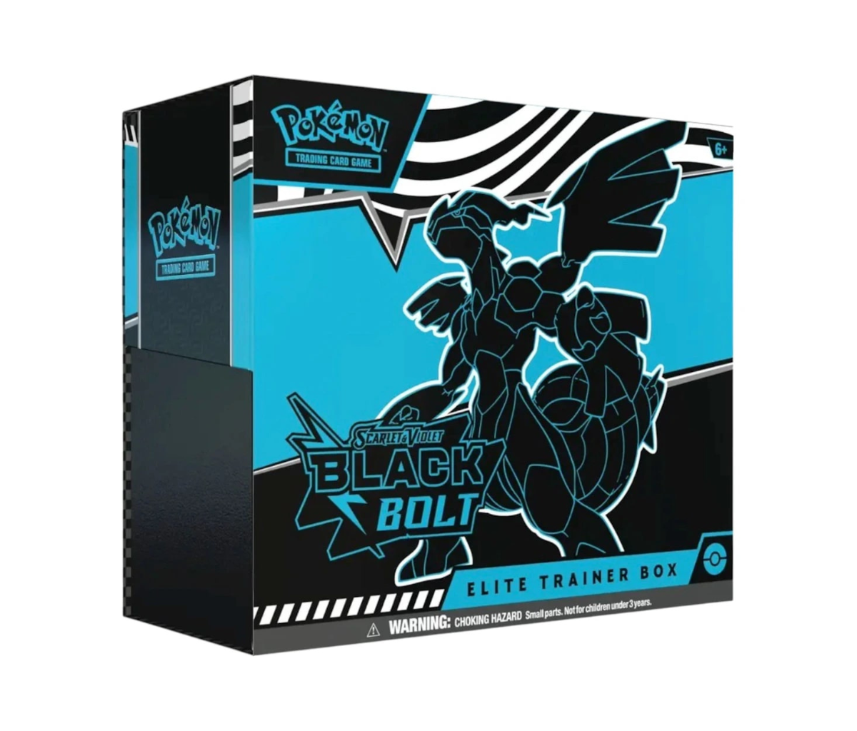 Pokemon Black Bolt Elite Trainer Box 2025 Pokémon Scarlet & Violet