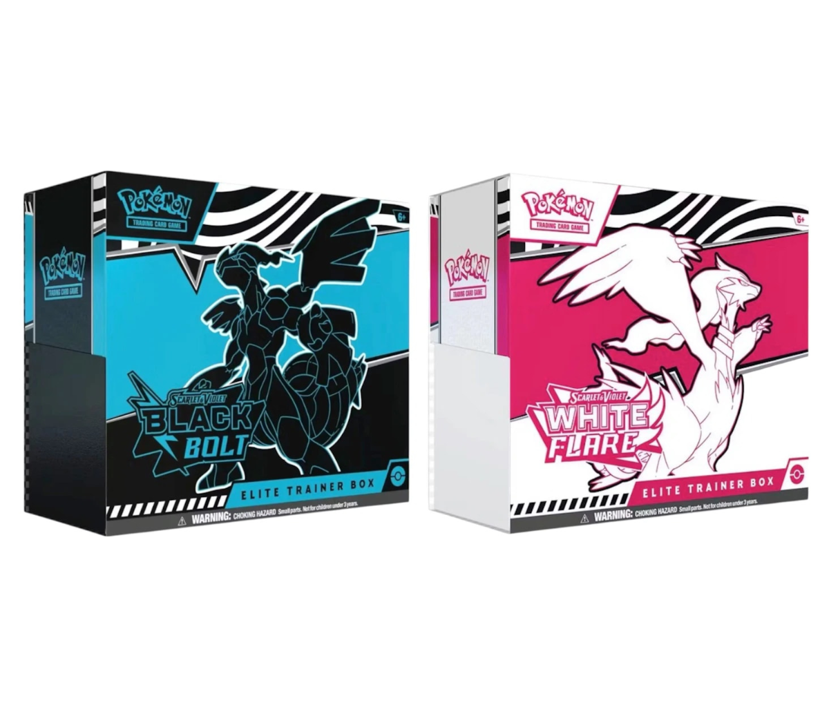 Pokemon TCG: Black Bolt &amp; White Flare Elite Trainer Box
