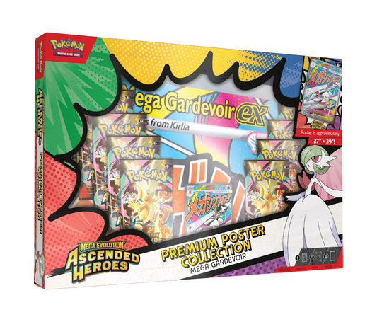 Pokémon TCG: Ascended Heroes Mega Gardevoir Premium Poster Collection