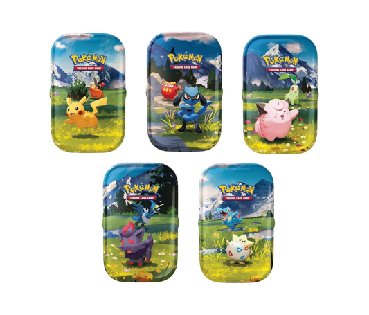 Pokémon TCG: Mega Evolution Ascended Heroes 5x Mini Tin