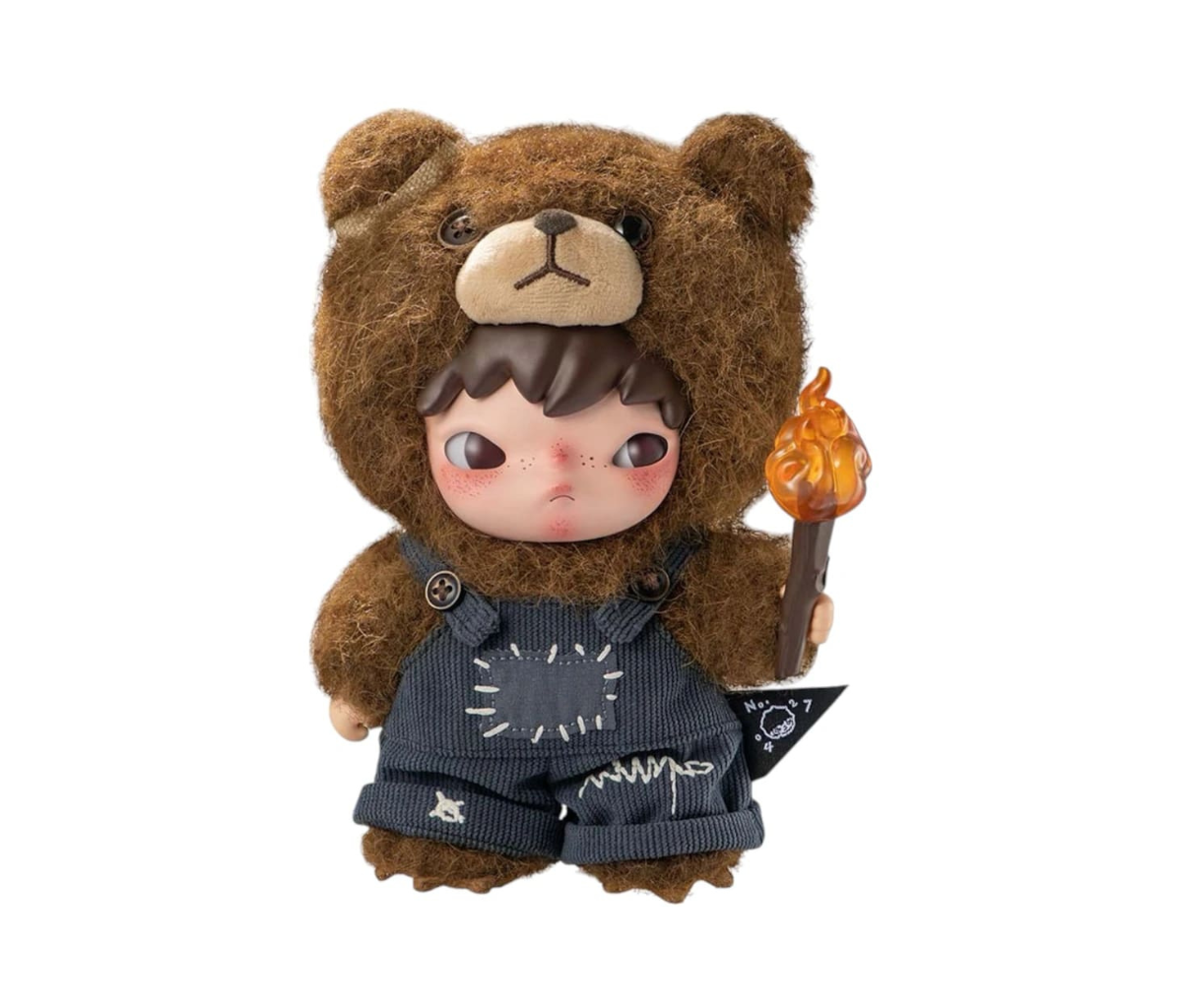 Pop Mart Hirono Living Wild-Fight for Joy Plush Doll 