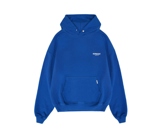 Represent Owner's Club Hoodie Cobalt Blue/White