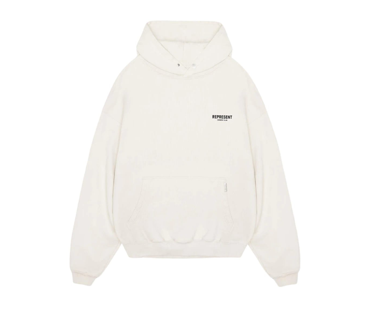 Represent Owner's Club Hoodie Flat White/Black